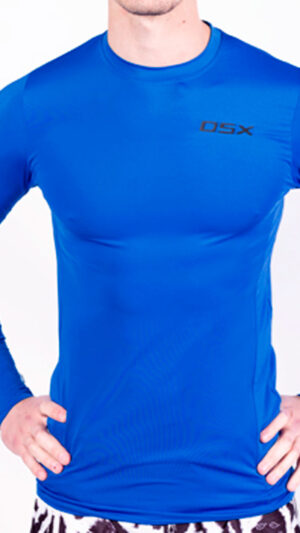 H Remera ML Running Cuba Protección UV