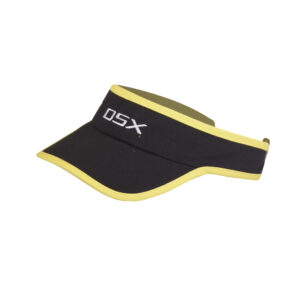 VISERA CON TOALLA INTERNA DEPORTIVA TRAINING (NEGRO Y AMARILLO)