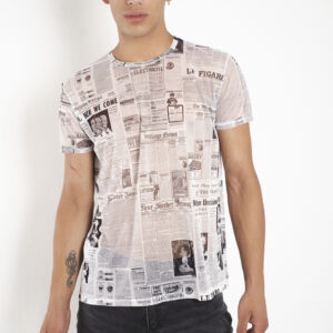 H Remera New Paper