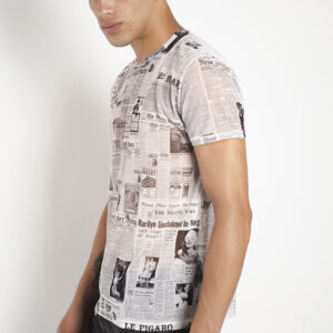 H Remera New Paper