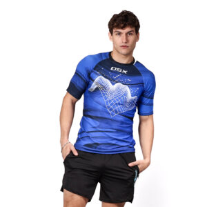 H REMERA RUNNING TRAIL MONTAÑA (AZUL)