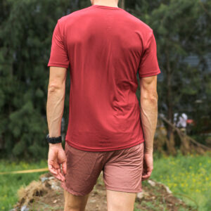 H REMERA RUNNING BIO ROJO