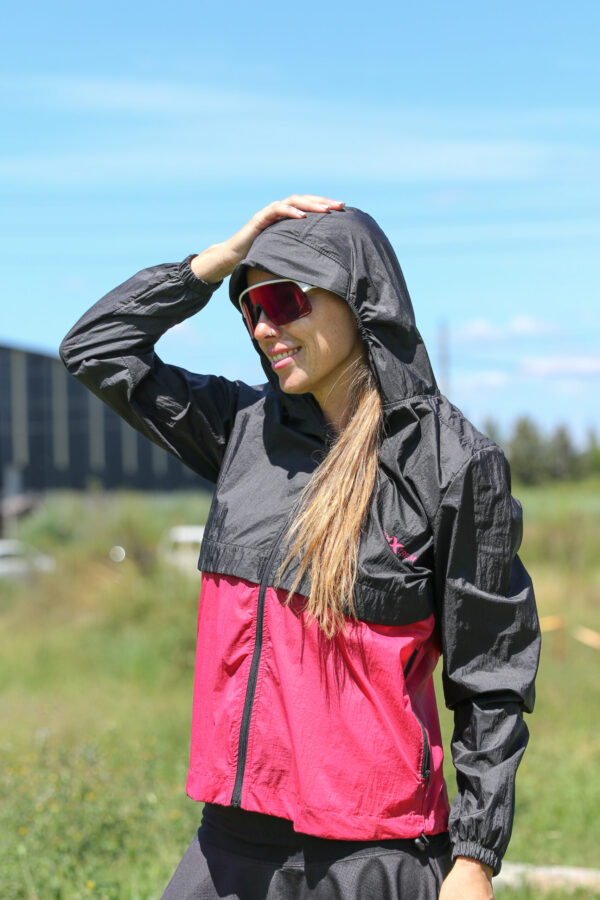 Rompeviento Running RX3 Fucsia