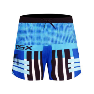 H Short Running Trail Geometrico Blue