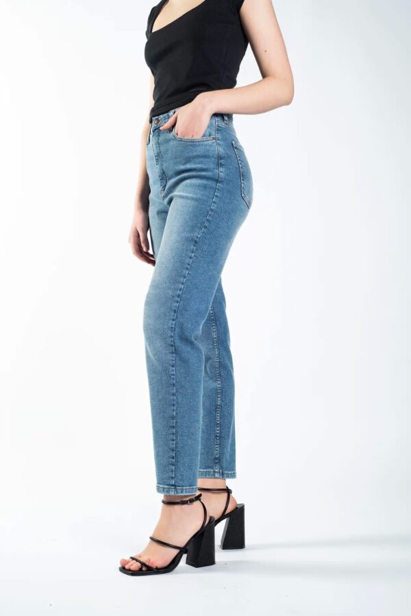 Jean Mom Alana Stretch MID Blue - Image 3