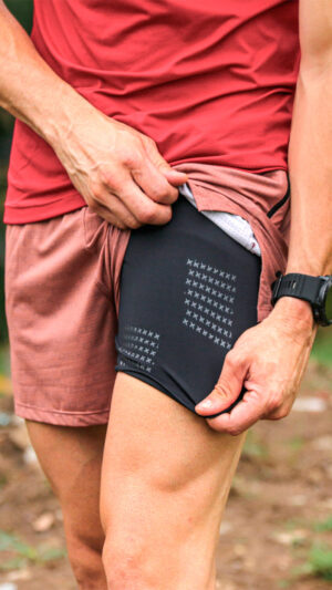 H Short con Calza Running Z11